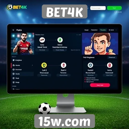 Avaliação das funcionalidades exclusivas do site BET4K