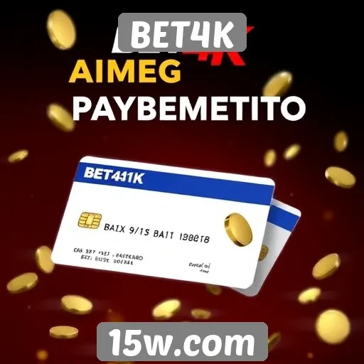 Métodos de pagamento aceitos no BET4K